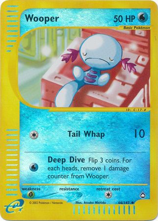 Wooper 66/147 - Reverse Holo