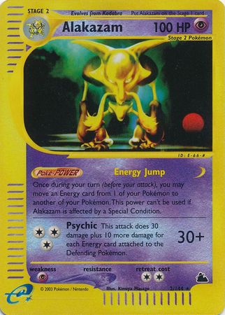 Alakazam 2/144 - Reverse Holo
