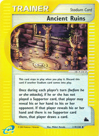 Ancient Ruins 119/144 - Reverse Holo-Kantocards