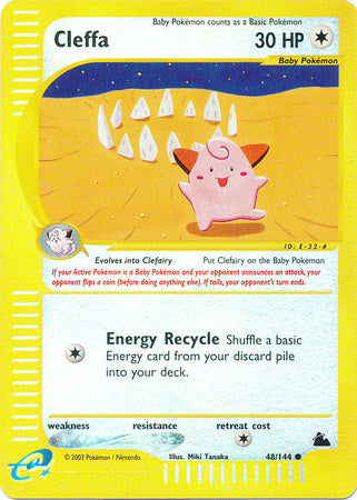 Cleffa 48/144 -  Reverse Holo