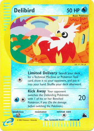 Delibird 49/144 -  Reverse Holo