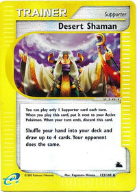Desert Shaman 123/144 - Reverse Holo-Kantocards
