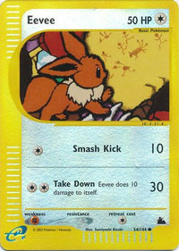 Eevee 54/144 - Reverse Holo-Kantocards