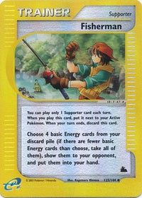 Fisherman 125/144 - Reverse Holo-Kantocards