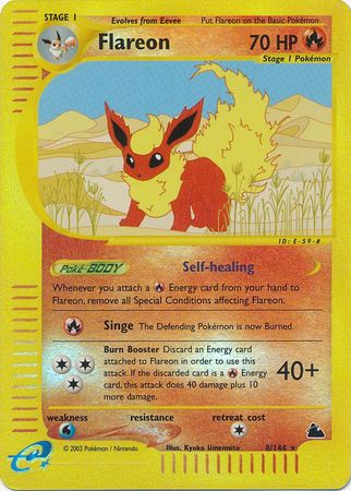 Flareon 8/144 -  Reverse Holo