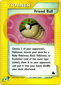 Friend Ball 126/144 - Reverse Holo-Kantocards