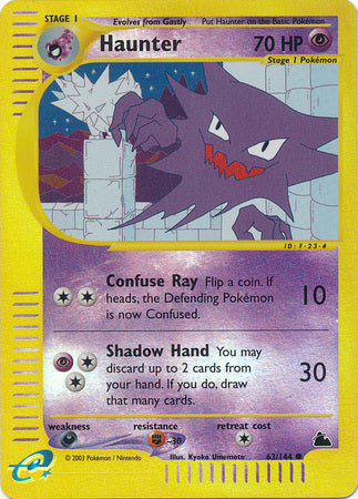 Haunter 63/144 -  Reverse Holo