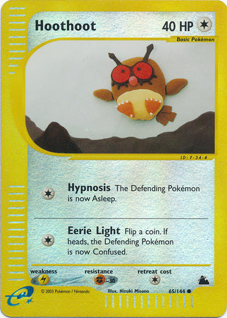 Hoothoot 65/144 -  Reverse Holo