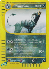 Houndoom 12/144 - Reverse Holo-Kantocards