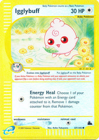 Igglybuff 67/144 - Reverse Holo-Kantocards