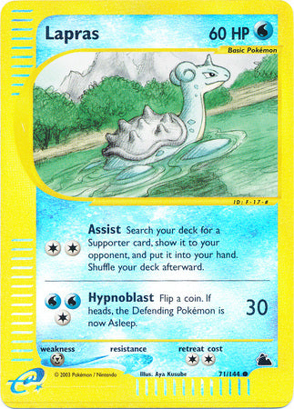 Lapras 71/144 - Reverse Holo