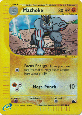 Machoke 38/144 -  Reverse Holo
