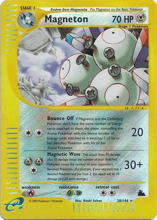 Magneton 20/144 -  Reverse Holo