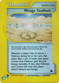 Mirage Stadium 132/144 - Reverse Holo-Kantocards