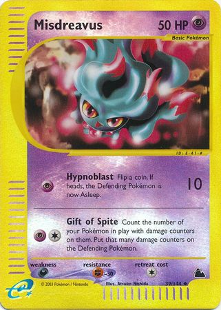 Misdreavus 39/144 -  Reverse Holo