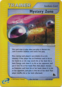 Mystery Zone 137/144 - Reverse Holo-Kantocards