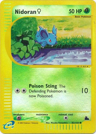 Nidoran (F) 82/144 - Reverse Holo