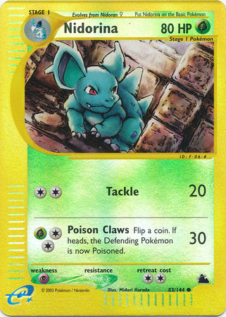 Nidorina 83/144 - Reverse Holo