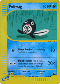 Poliwag 87/144 - Reverse Holo-Kantocards