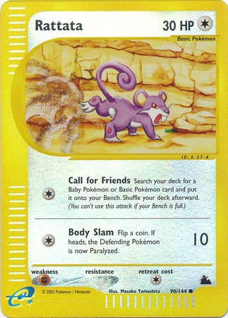 Rattata 90/144 - Reverse Holo