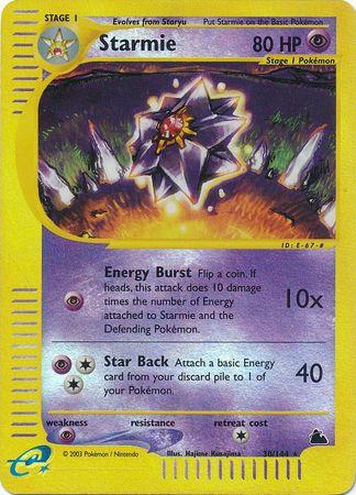 Starmie 30/144 -  Reverse Holo