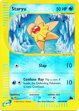 Staryu 104/144 - Reverse Holo