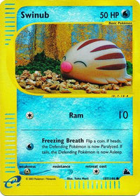 Swinub 107/144 - Reverse Holo-Kantocards