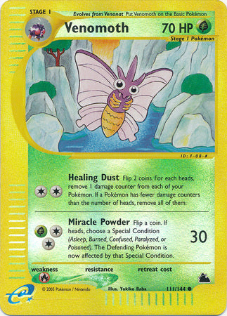 Venomoth 111/144 - Reverse Holo