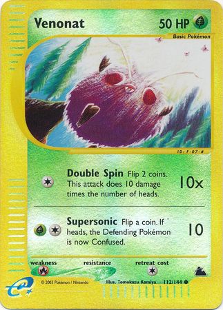 Venonat 112/144 - Reverse Holo
