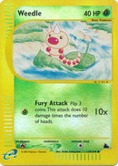 Weedle 114/144 - Reverse Holo-Kantocards