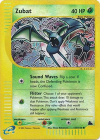 Zubat 117/144 - Reverse Holo-Kantocards