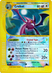 Crobat 147/144 - Reverse Holo-Kantocards