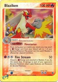 Blaziken 3/109 - Holo Reverse-Kantocards