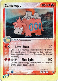 Camerupt 4/109 - Holo Reverse-Kantocards