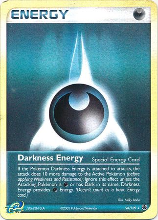 Darkness Energy 93/109 - Holo Reverse