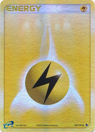 Lightning Energy 109/109 - Holo Reverse