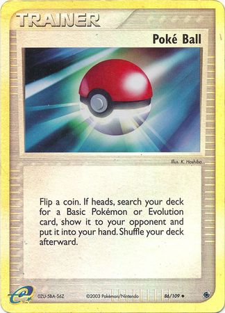 Poké Ball 86/109 - Holo Reverse