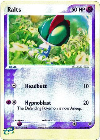 Ralts 67/109 - Holo Reverse