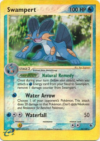 Swampert 23/109 - Holo Reverse