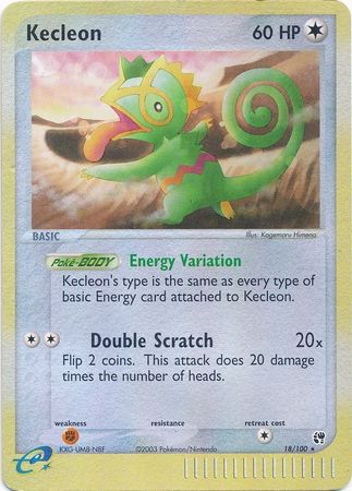 Kecleon 18/100 - Holo Reverse