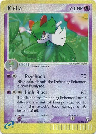 Kirlia 40/100 - Holo Reverse