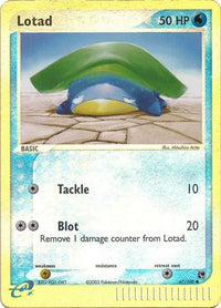 Lotad 67/100 - Holo Reverse-Kantocards