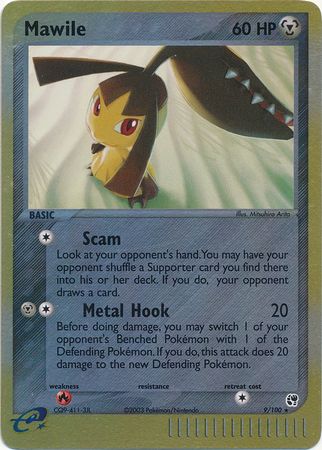 Mawile 9/100 - Holo Reverse