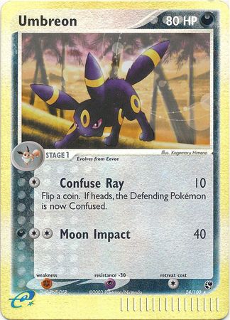 Umbreon 24/100 - Holo Reverse