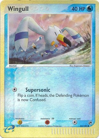 Wingull 84/100 - Holo Reverse
