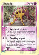 Girafarig 16/97 - Reverse Holo-Kantocards
