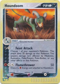 Houndoom 34/97 - Reverse Holo-Kantocards