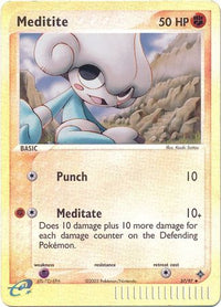 Meditite 37/97 - Reverse Holo-Kantocards