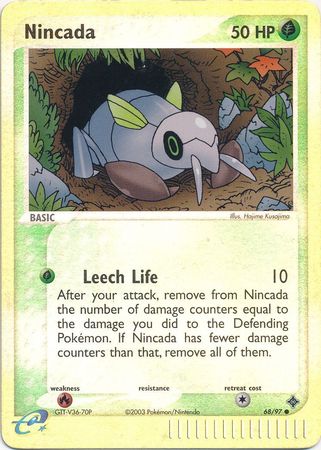 Nincada 68/97 - Reverse Holo