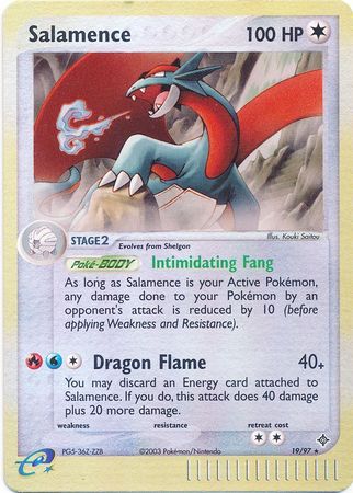 Salamence 19/97 - Reverse Holo